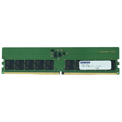 メモリーモジュールのUDIMM(Unbuffered DIMM) .